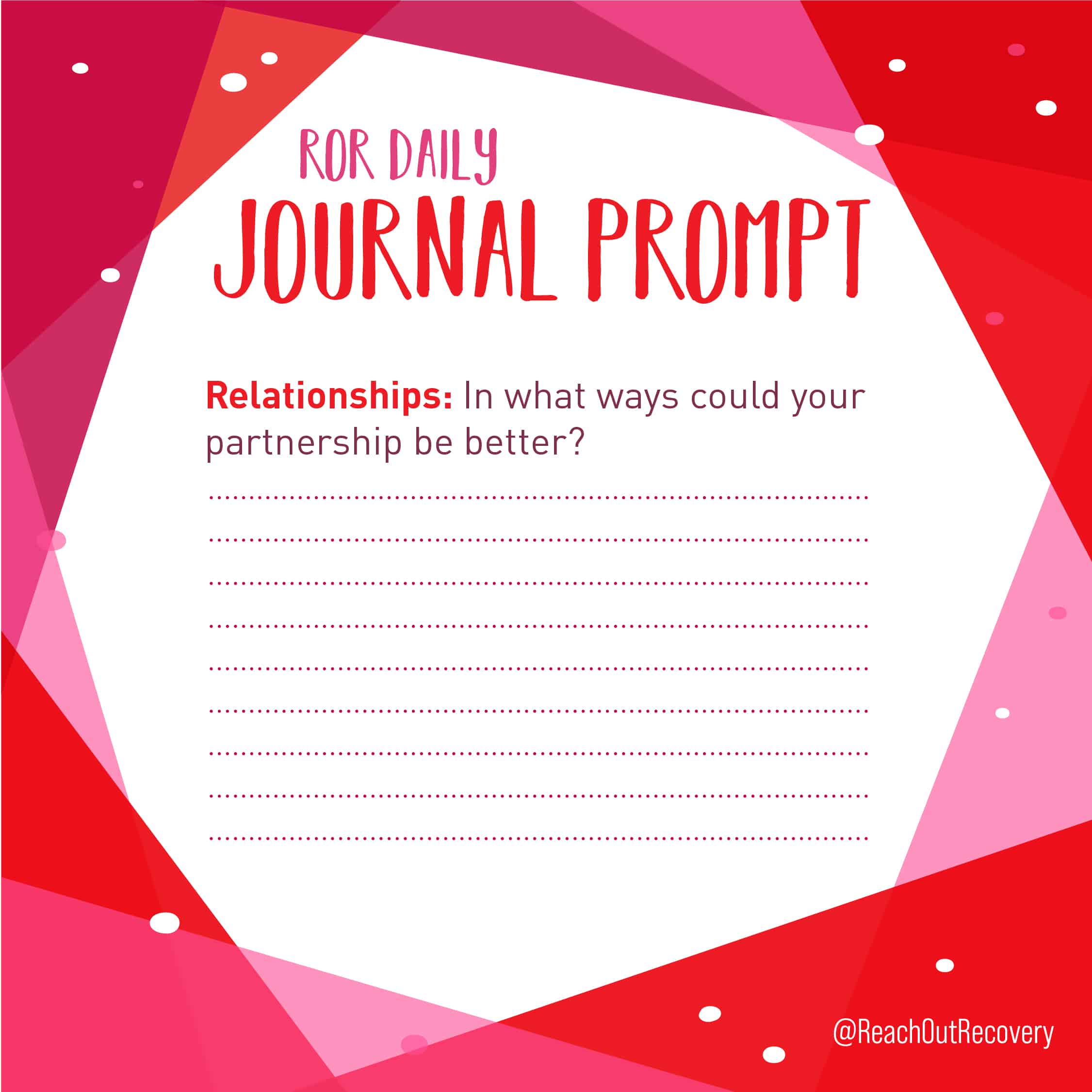 Relationship Enhance Daily Journal