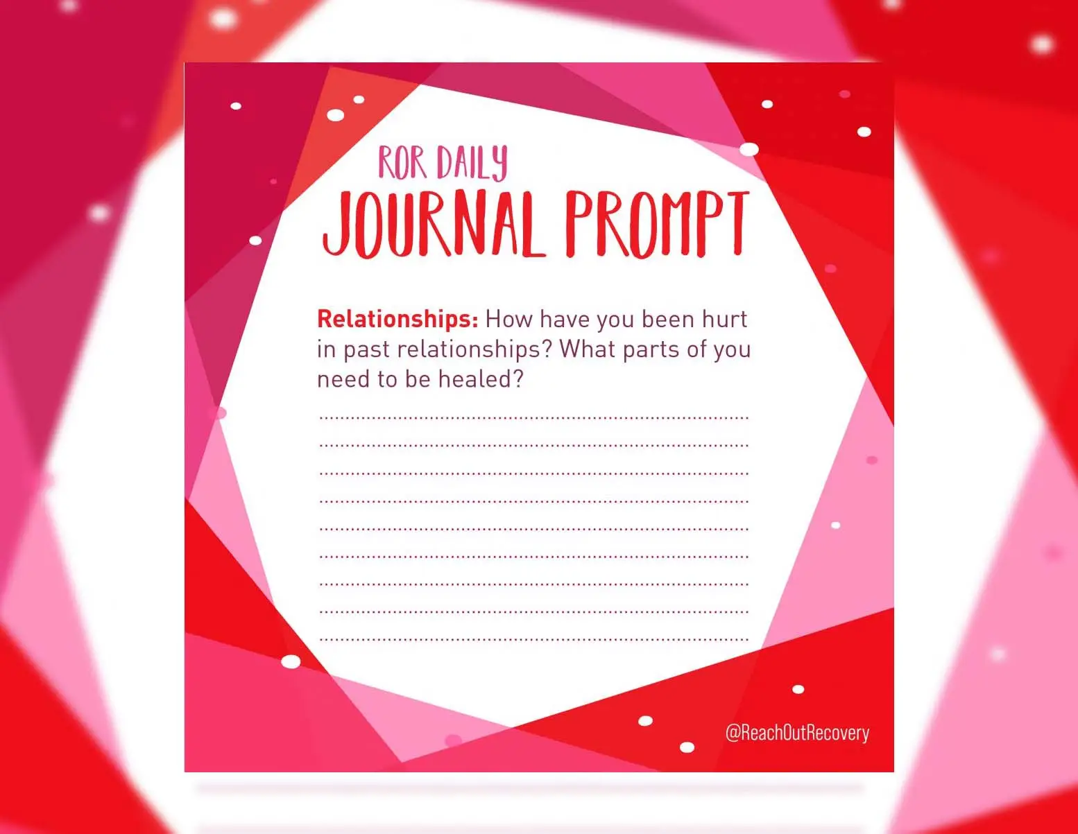 Journal Prompt relationships how have you been hurt