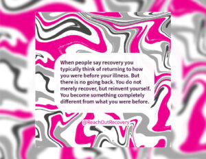 No going back recovery quote