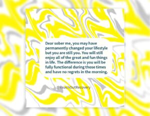 sober me quote dear sober me