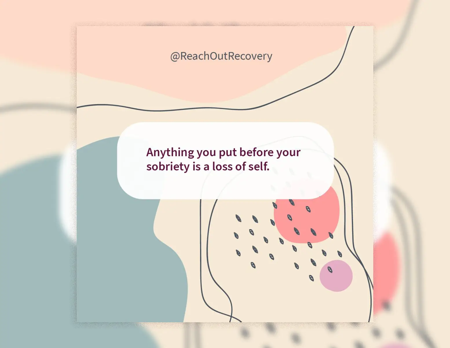 sobriety quote loss of self