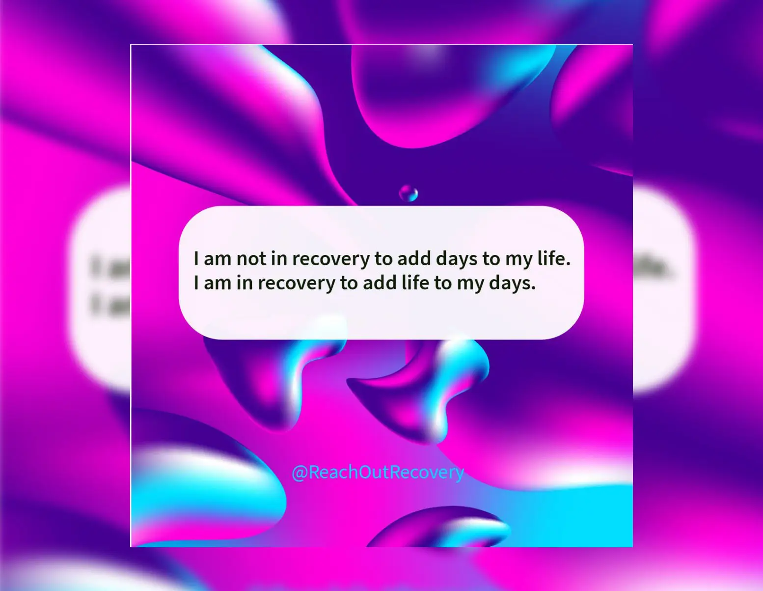 add to life recovery quote