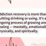 addiction recovery is more quote