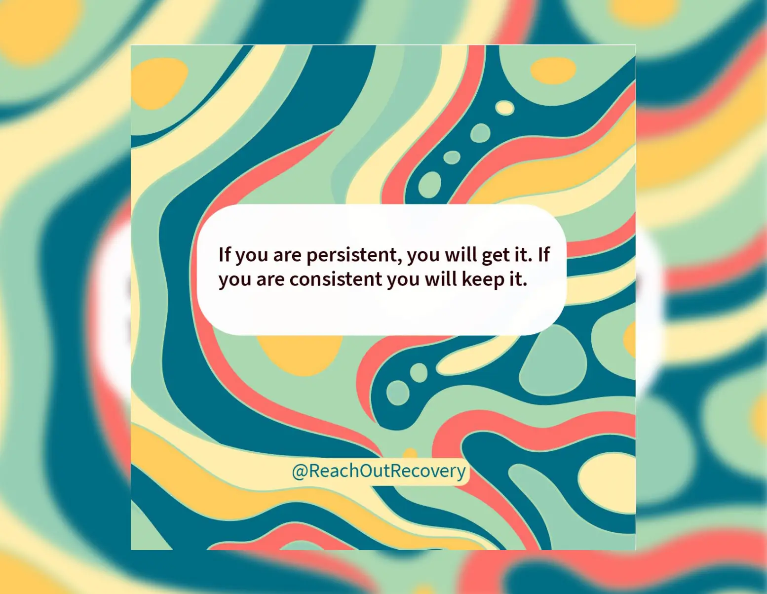 sobriety quote persistence