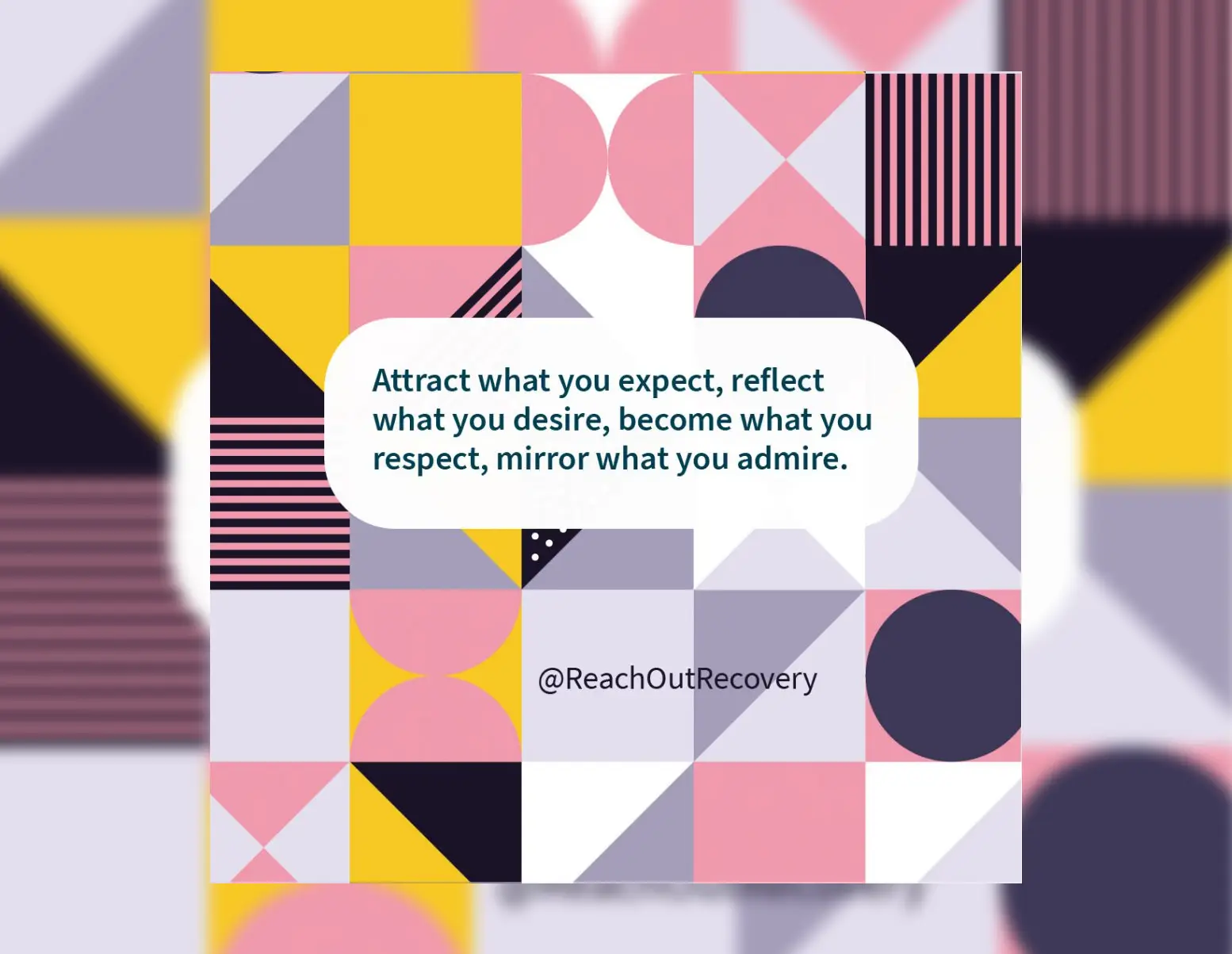 mirror what you admire