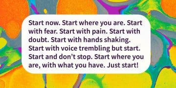 start now quote