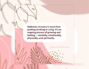 addiction recovery is more quote