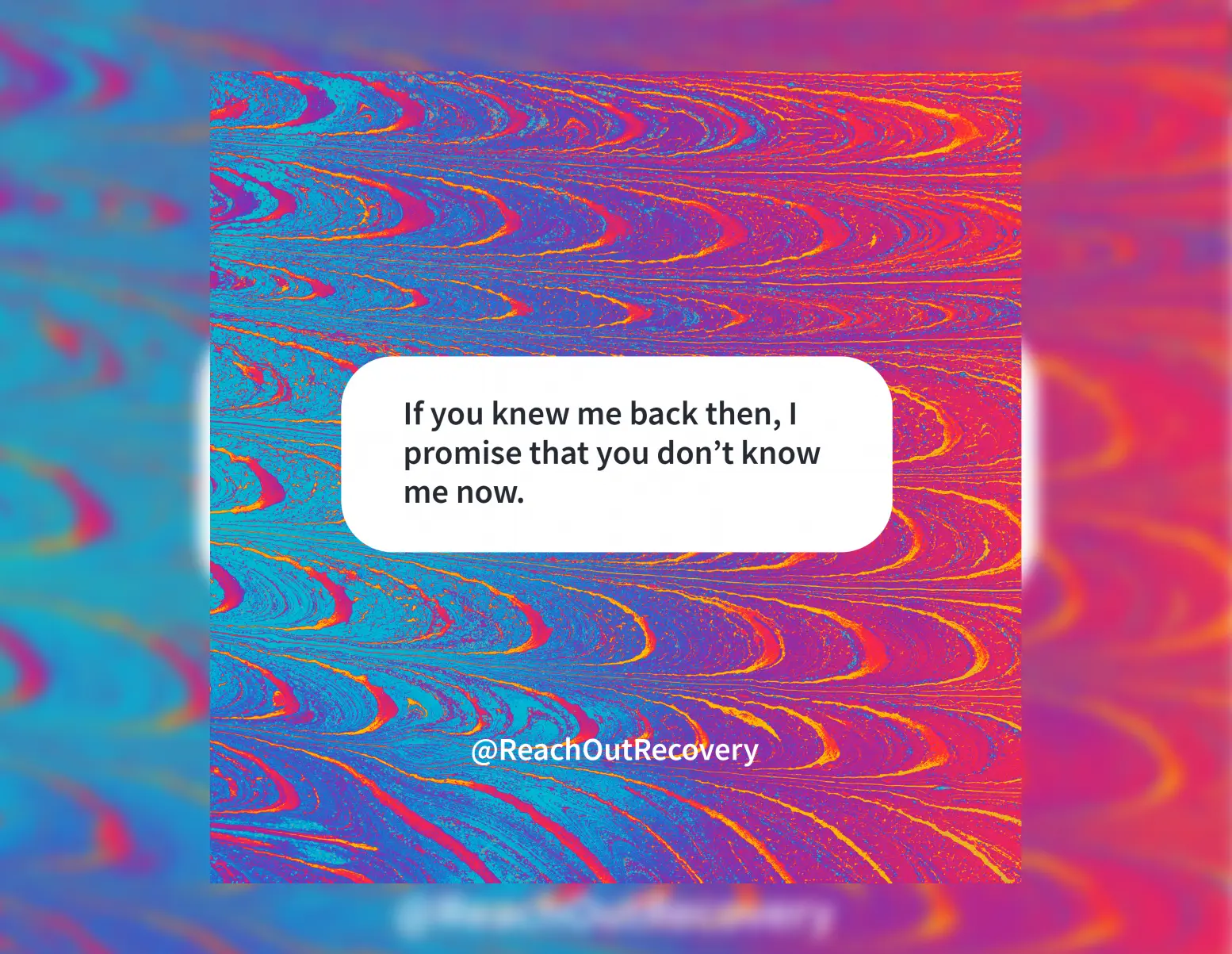 if you knew me then quote