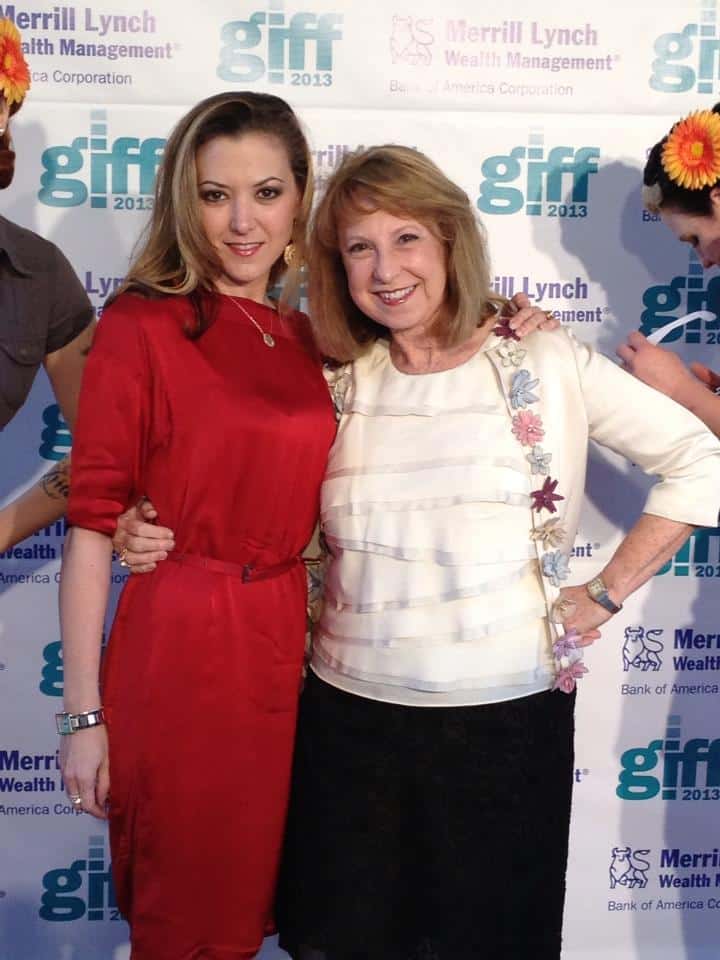 Leslie and Lindsey at the Gasparilla Film Festival for The Silent Majority premiere