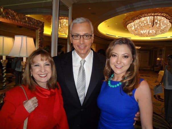 Leslie, Lindsey and Dr. Drew at The Prism Awards