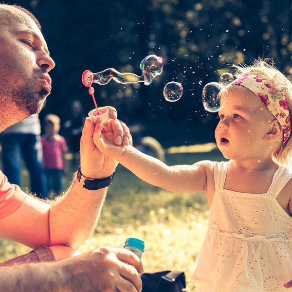 daugher and loving father