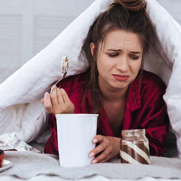 Girl sad about break up
