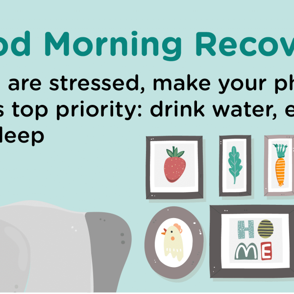 Good Morning Recovery stressed