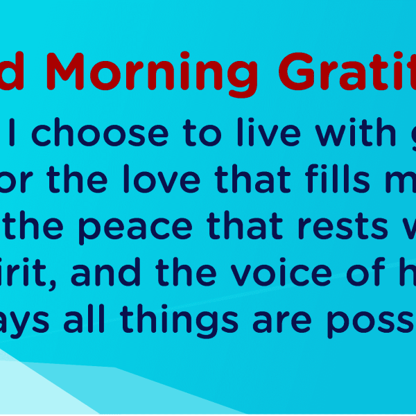 Good morning Gratitude love