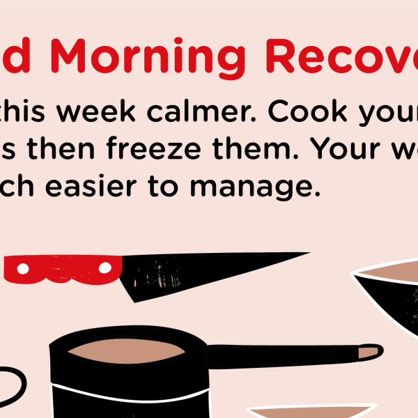 Good Morning Recovery cook