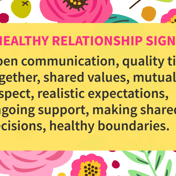 signs of healthy relationships