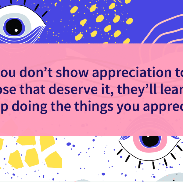 Quote of the day show your appreciation