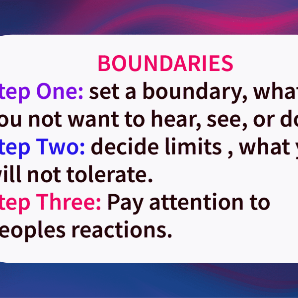 Quote of the day boundaries