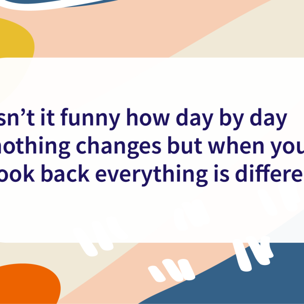 Quote of the day change