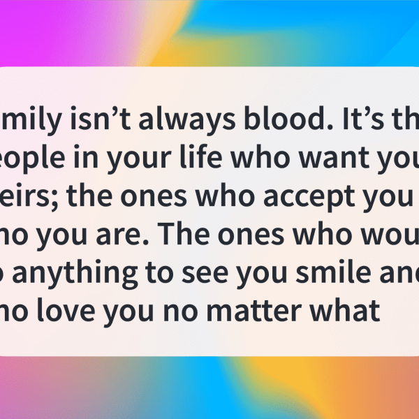Quote of the day family