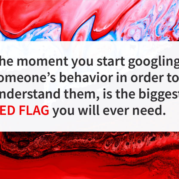Quote of the day red flag