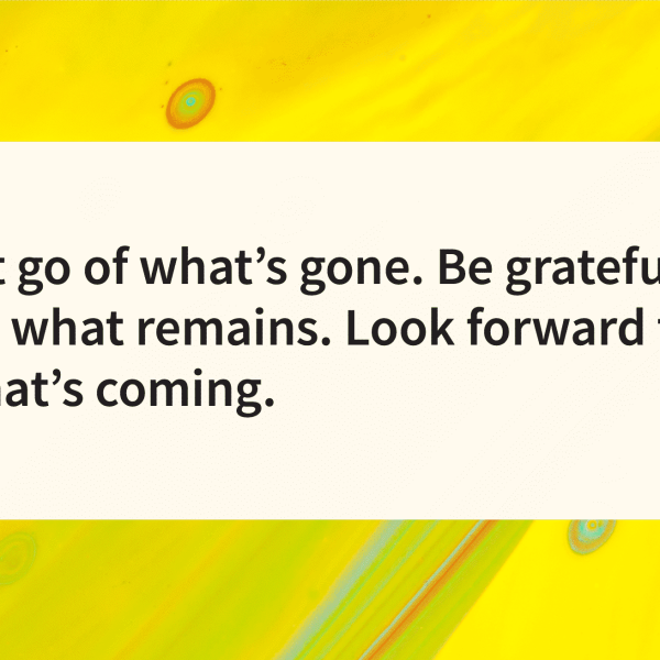 Quote of the day let go