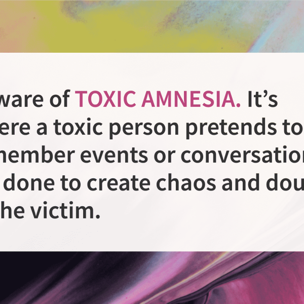 toxic amesnia