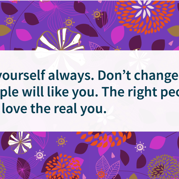 Quote of the day self