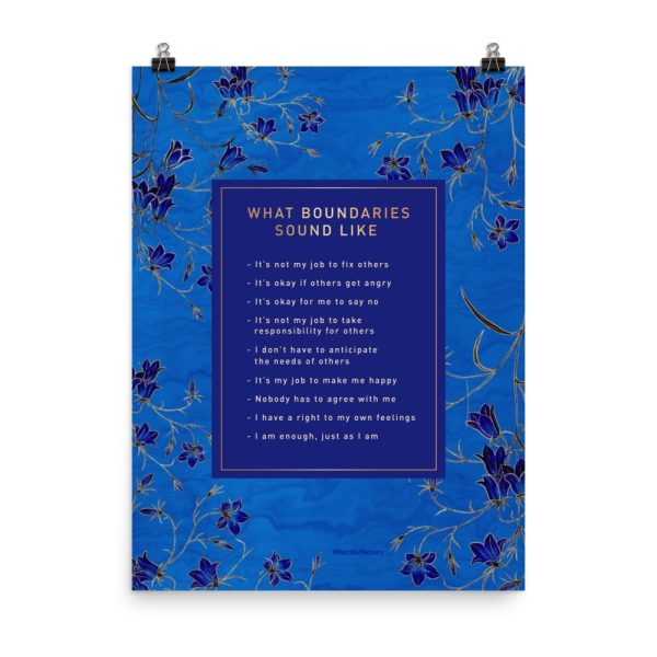 what boundaries sound like poster