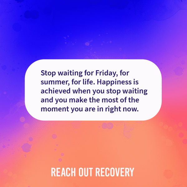 Quote of the day stop waiting