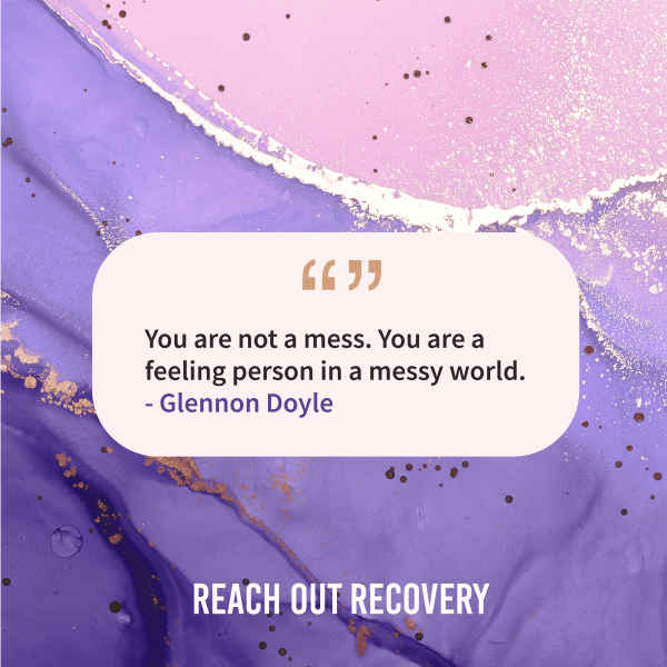 Quote of the day messy