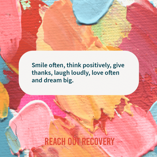 Quote of the day smile