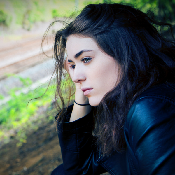 sober woman