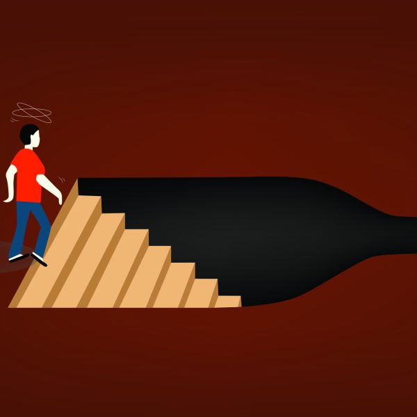 Seven stages of alcoholism
